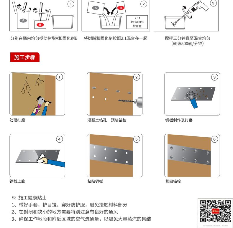 包钢江永粘钢加固施工过程